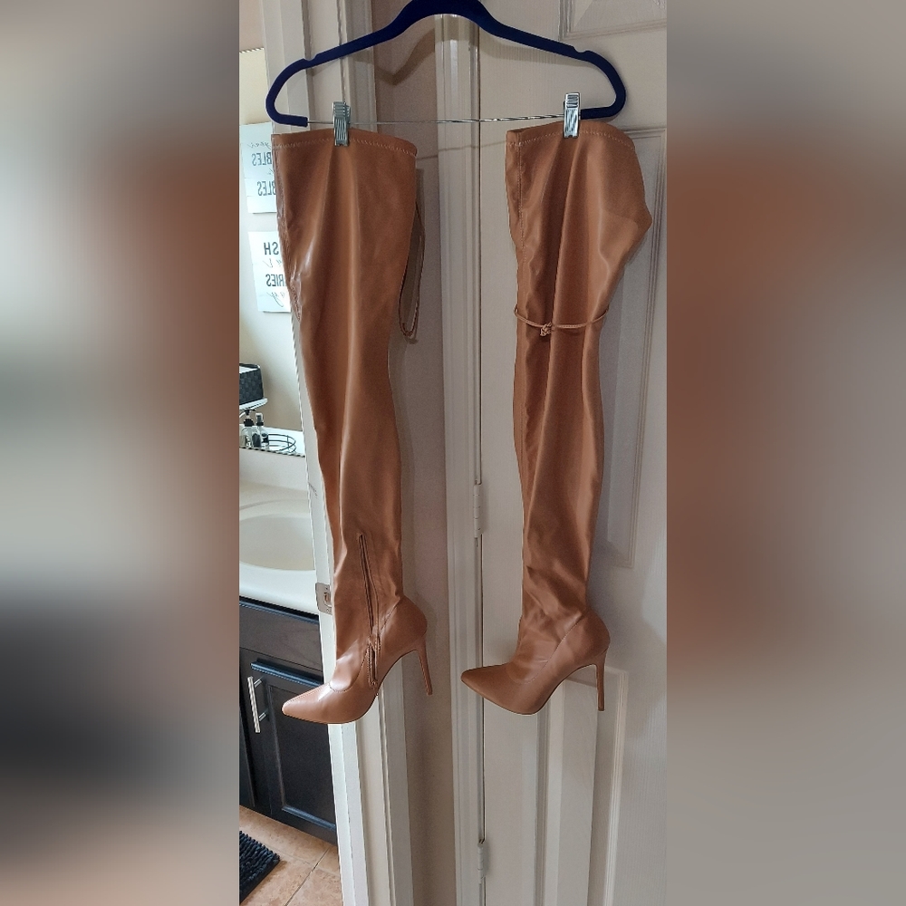 Thigh high boots